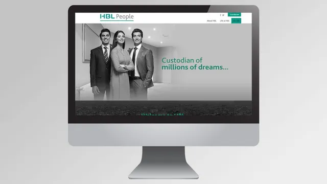 HBL People — HR portal for HBL, Pakistan's largest worldwide bank.